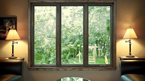 Cửa sổ 3 cánh nhôm kính mở quay thích hợp với nhà ở, biệt thự 